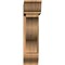 Ekena Millwork Funston Traditional Smooth Bracket w/ Offset Brace, Western Red Cedar, 7 1/2"W x 30"D x 30"H BKT0806X30X30FST01SWR - alternate 4